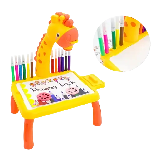 Mesa Projetora de Desenhos Girafa Kids