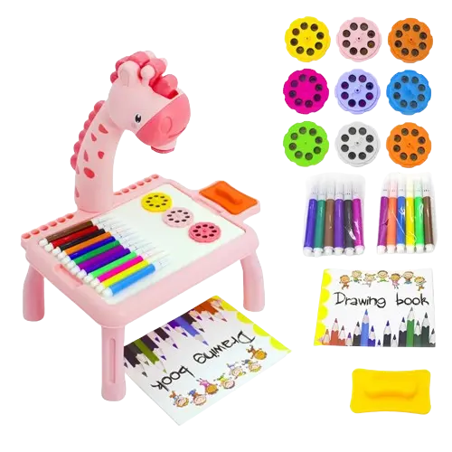 Mesa Projetora de Desenhos Girafa Kids