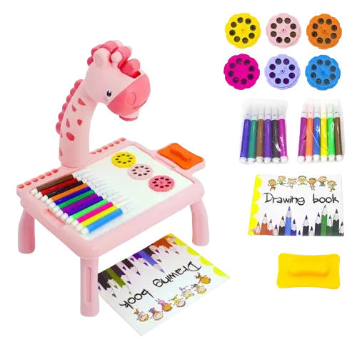 Mesa Projetora de Desenhos Girafa Kids