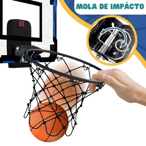 Mini Cesta de Basquete Jurassic Ball