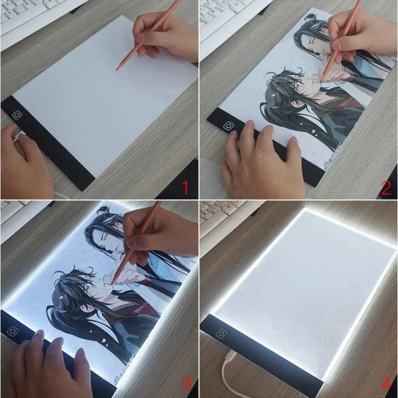 Prancheta Para Desenhos Artísticos com Led